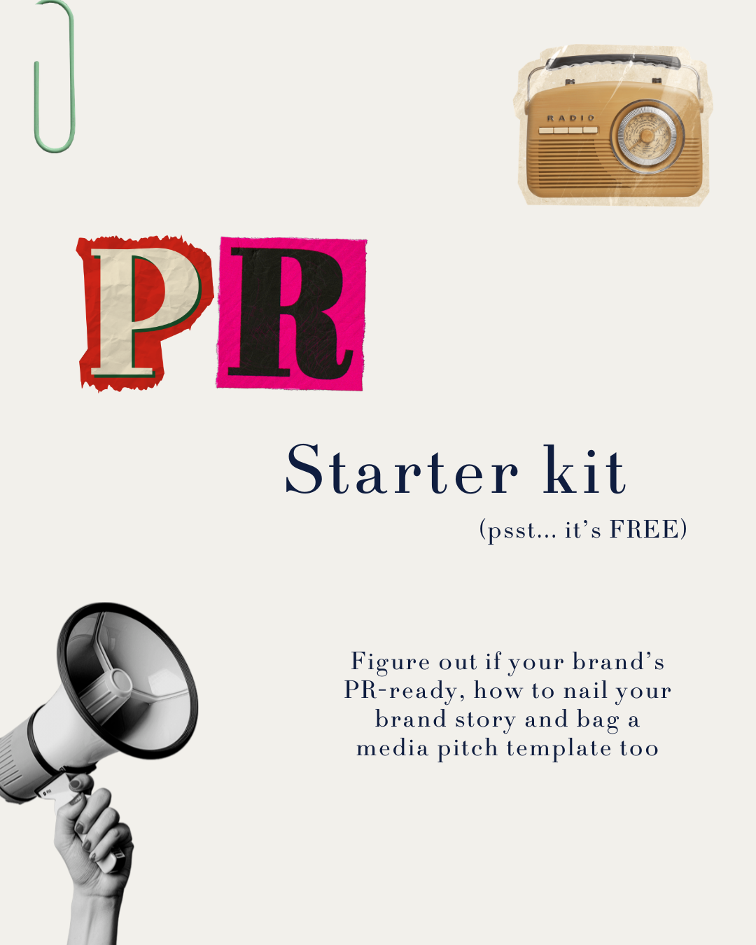 PR Starter Kit — Sapphire & Rose